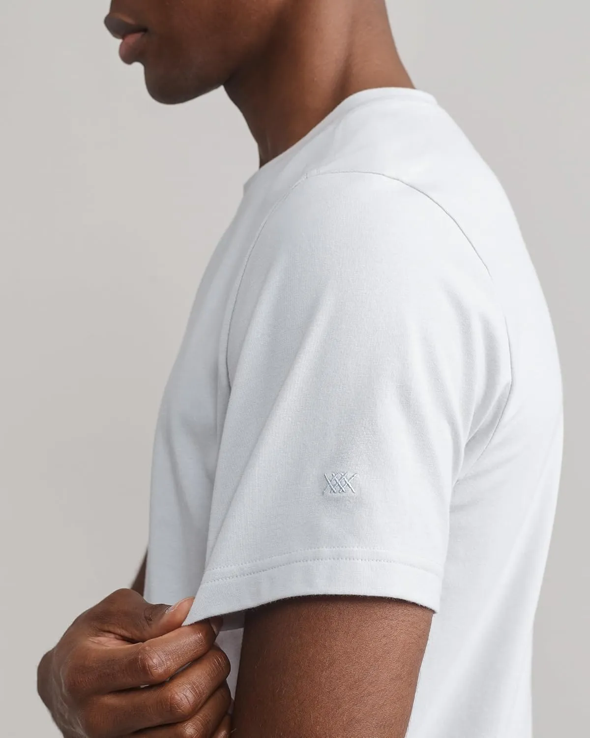 Rhone Men's Origin Performance Tee - Ultrasoft Cotton Blend Fabric, Lightweight, Moisture-Wicking, Anti-Odor T-Shirt