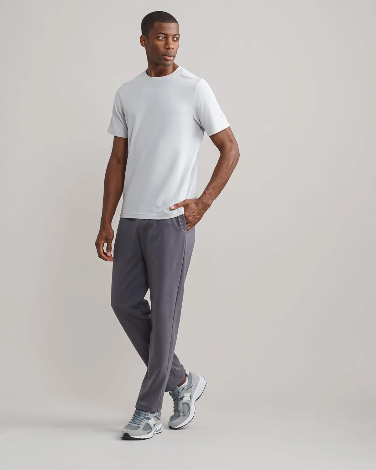 Rhone Men's Origin Performance Tee - Ultrasoft Cotton Blend Fabric, Lightweight, Moisture-Wicking, Anti-Odor T-Shirt