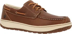 ROCKY Mens Dry-Strike SRX Slip Resistant Soft Toe Work/Duty - Brown