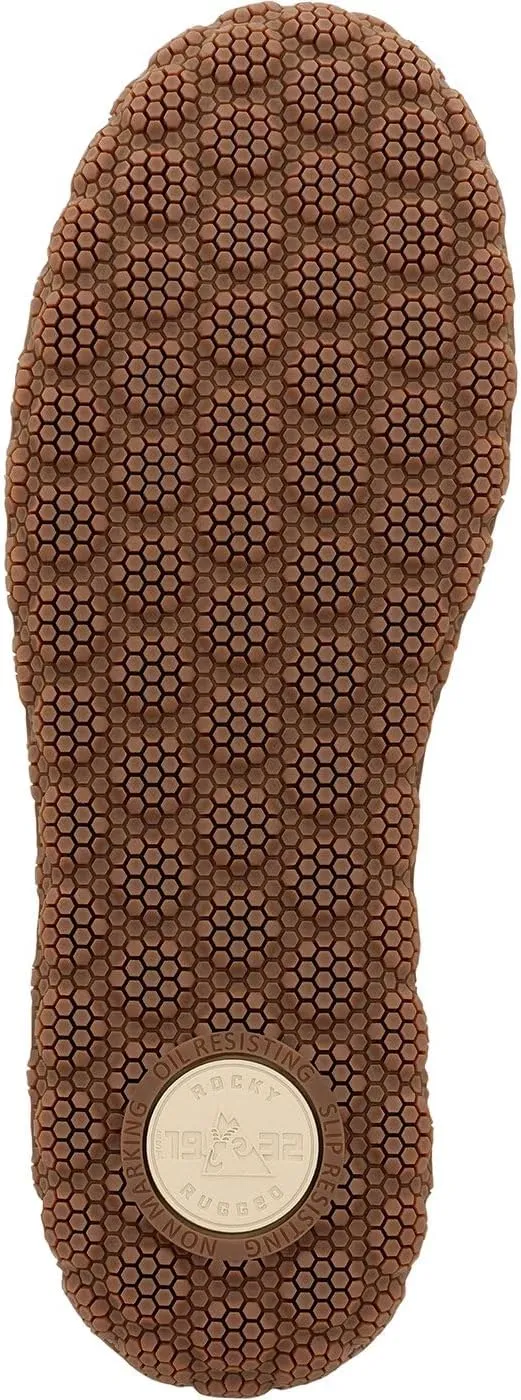 ROCKY Mens Dry-Strike SRX Slip Resistant Soft Toe Work/Duty - Brown