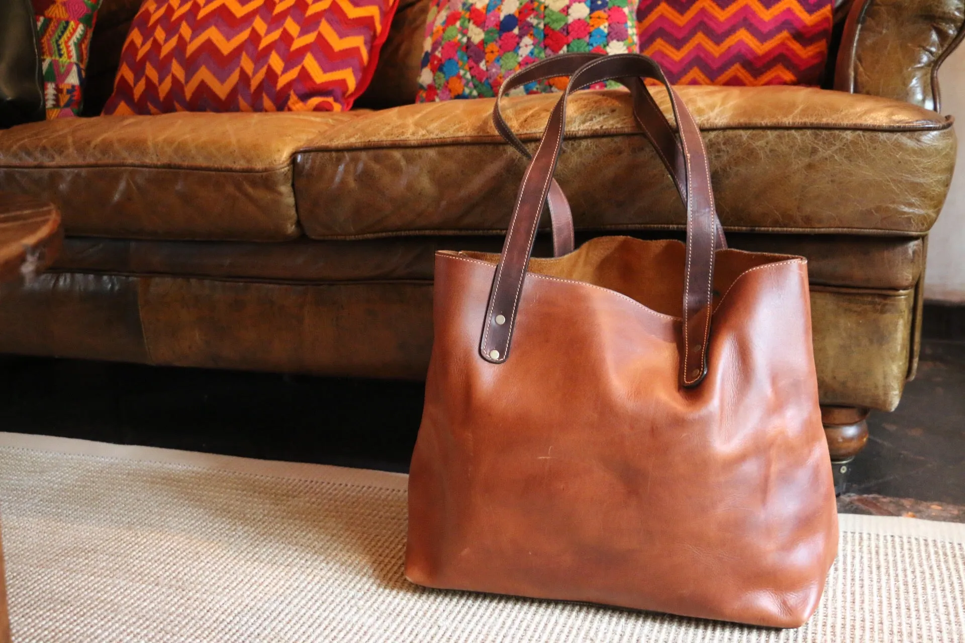 Rustic Tote (Brown)
