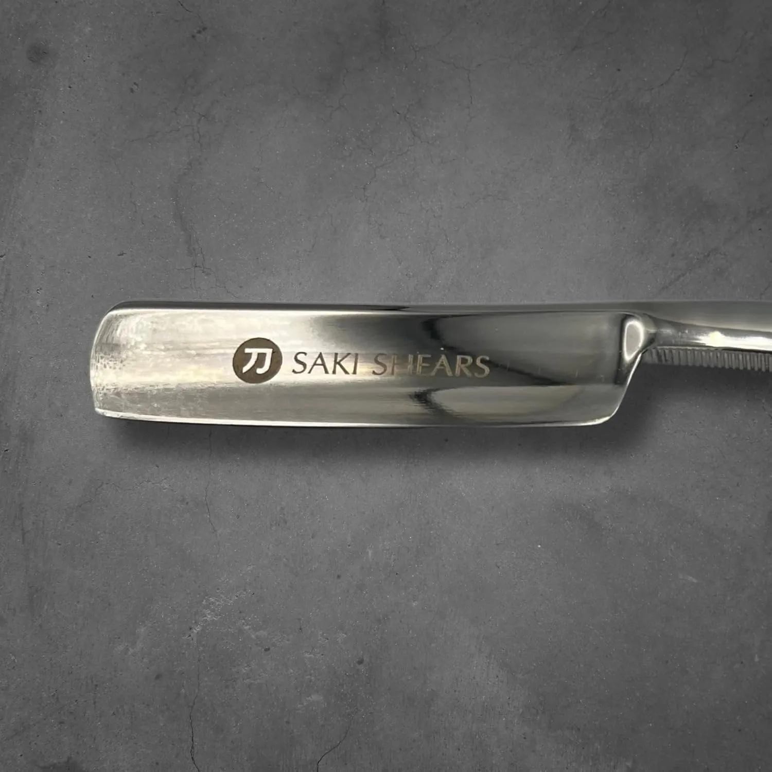 Saki Shears Professional Straight Razor for Men - Barber Shaving Razor - Stainless Steel, Wood Handle and Display Box (Ronin)