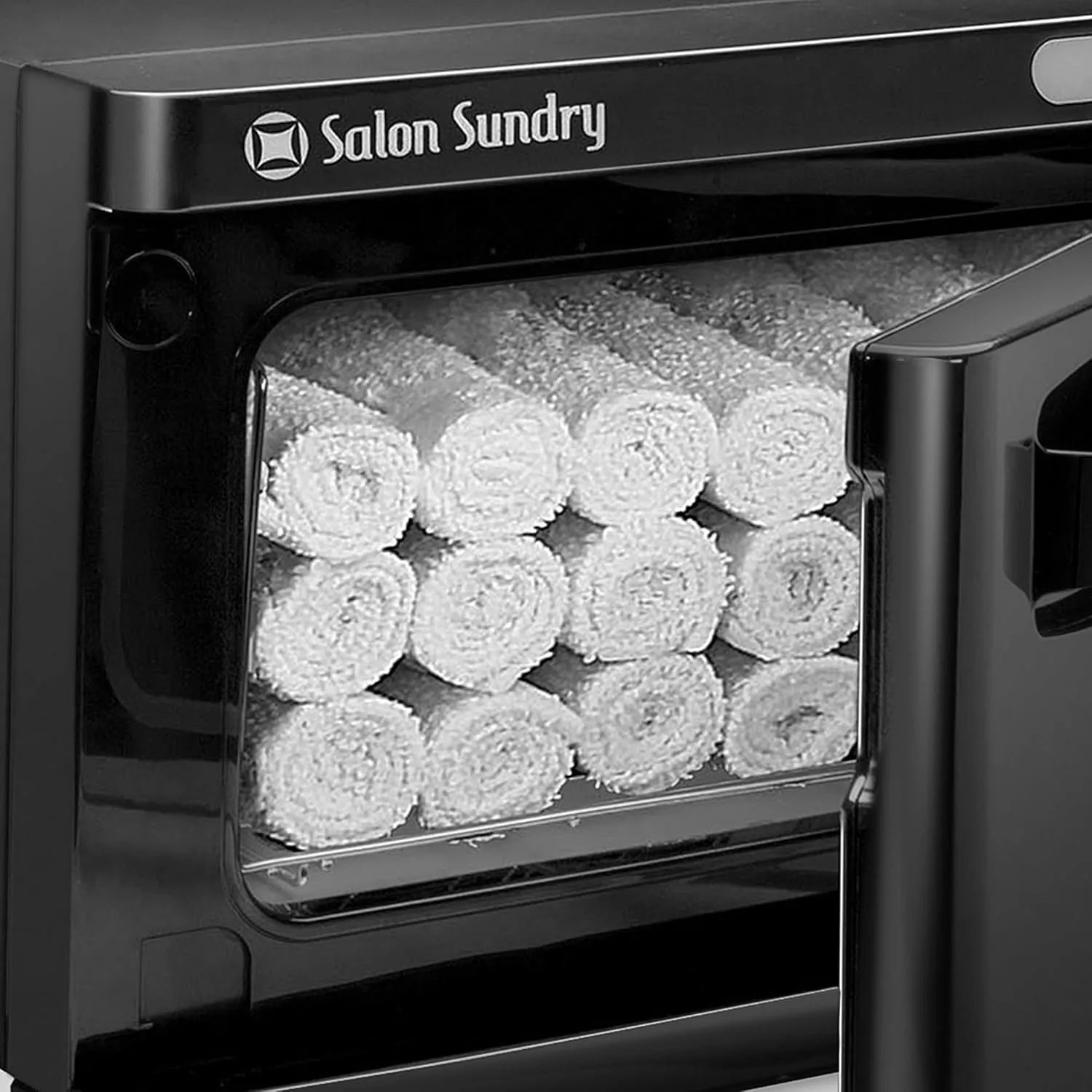 Salon Sundry Professional Hot Towel Warmer Cabinet - Facial Spa and Salon Equipment - Black