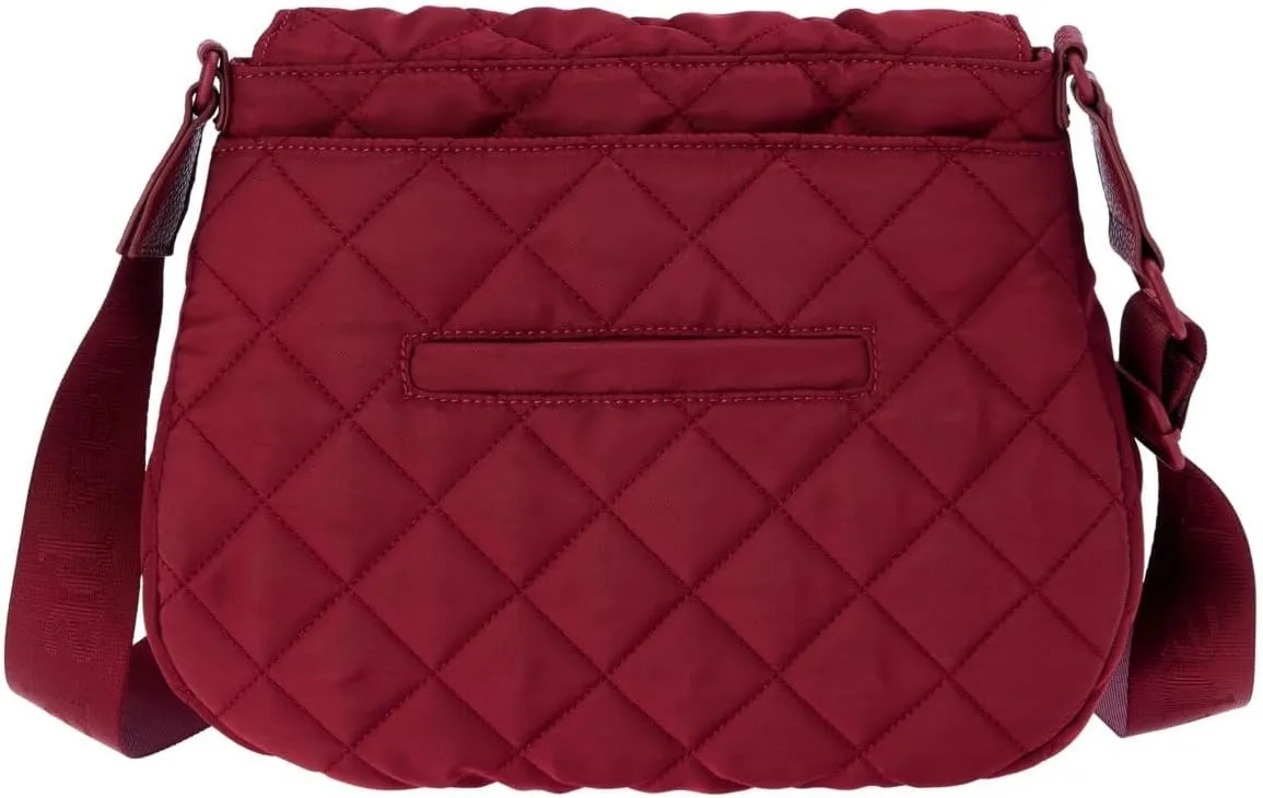 Samantha Brown To-Go Quilted Flap Saddle Crossbody