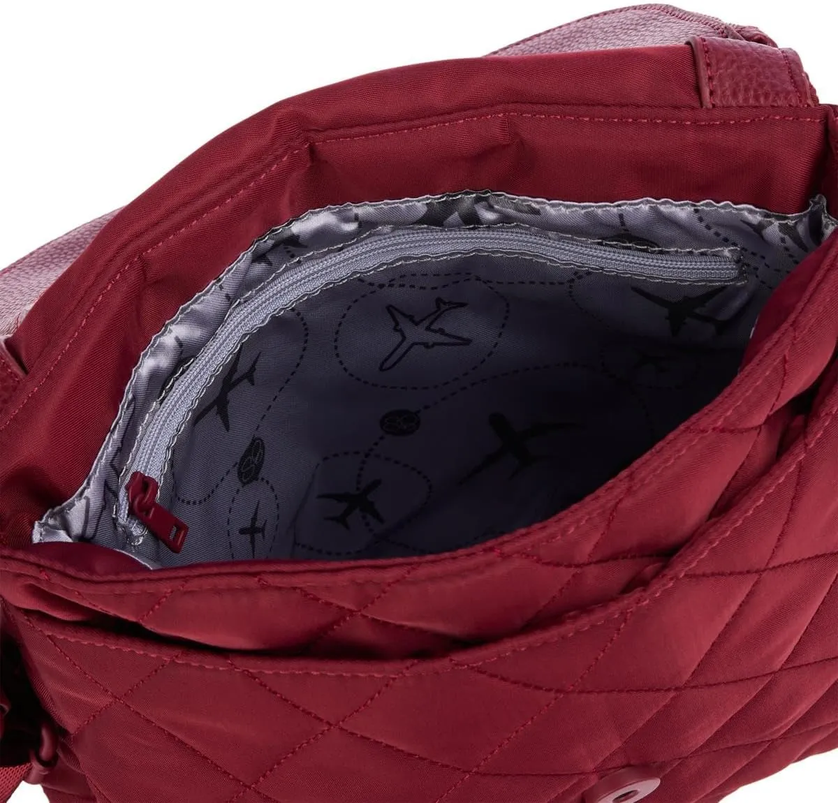 Samantha Brown To-Go Quilted Flap Saddle Crossbody