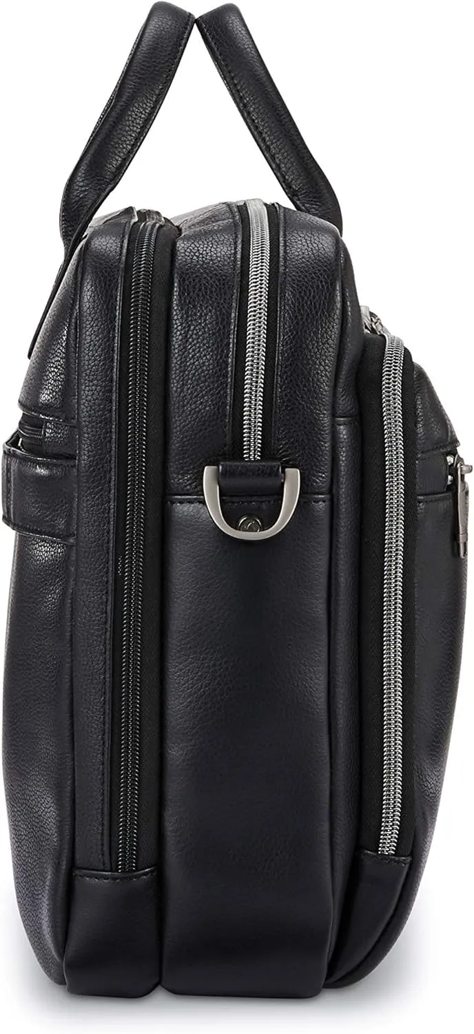 Samsonite Classic Leather Toploader Briefcase