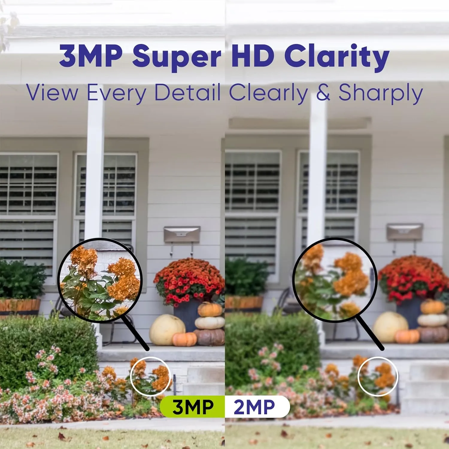SANNCE 8CH 4K PoE CCTV System with 4 * 3MP Outdoor Security IP Camera, Audio Recording, Metal Casing, P2P, Motion Alert and Screenshot, NO HDD