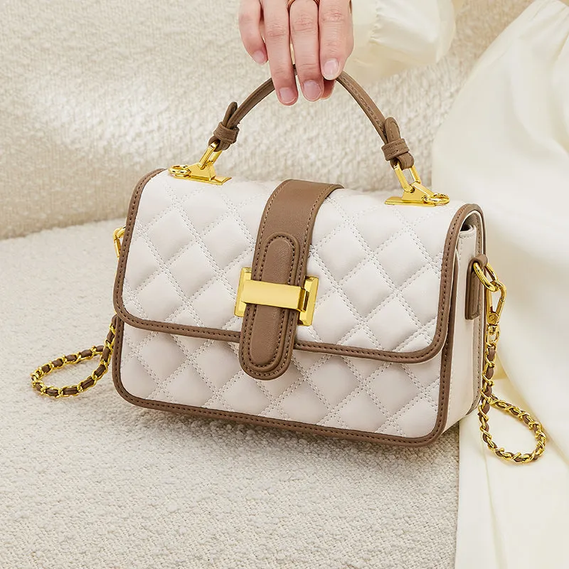 Satchel Grandeur White Safe transaction Bag Shockproof