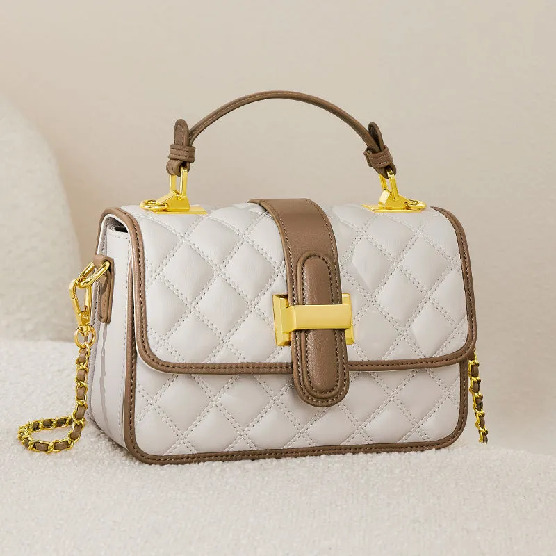 Satchel Grandeur White Safe transaction Bag Shockproof