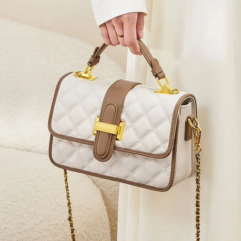 Satchel Grandeur White Safe transaction Bag Shockproof