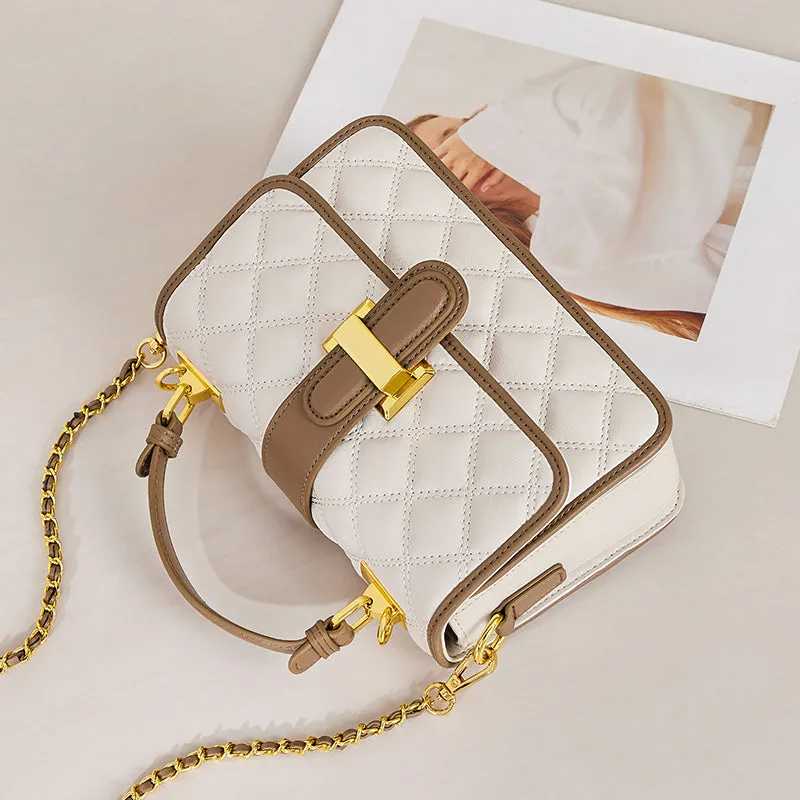 Satchel Grandeur White Safe transaction Bag Shockproof