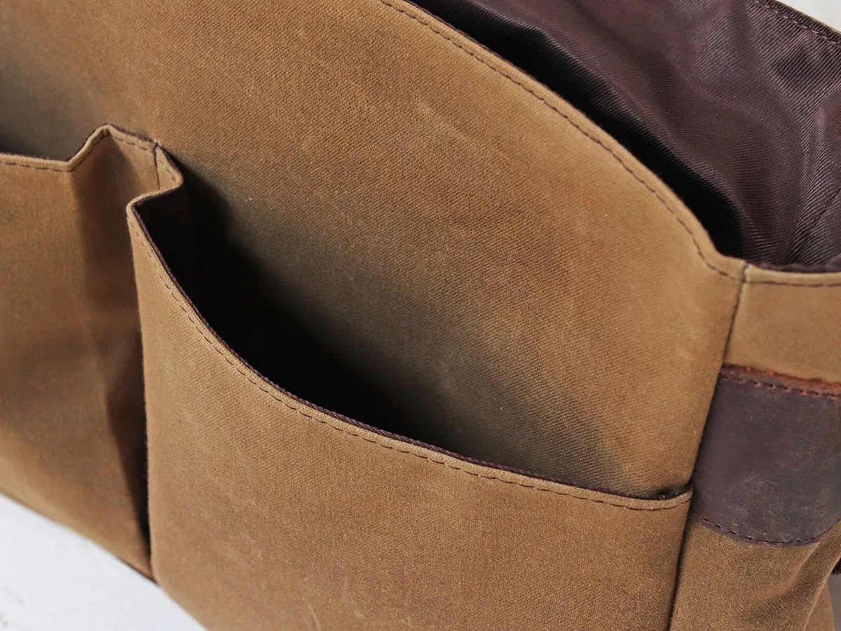 Seconds Canvas and Leather Satchel