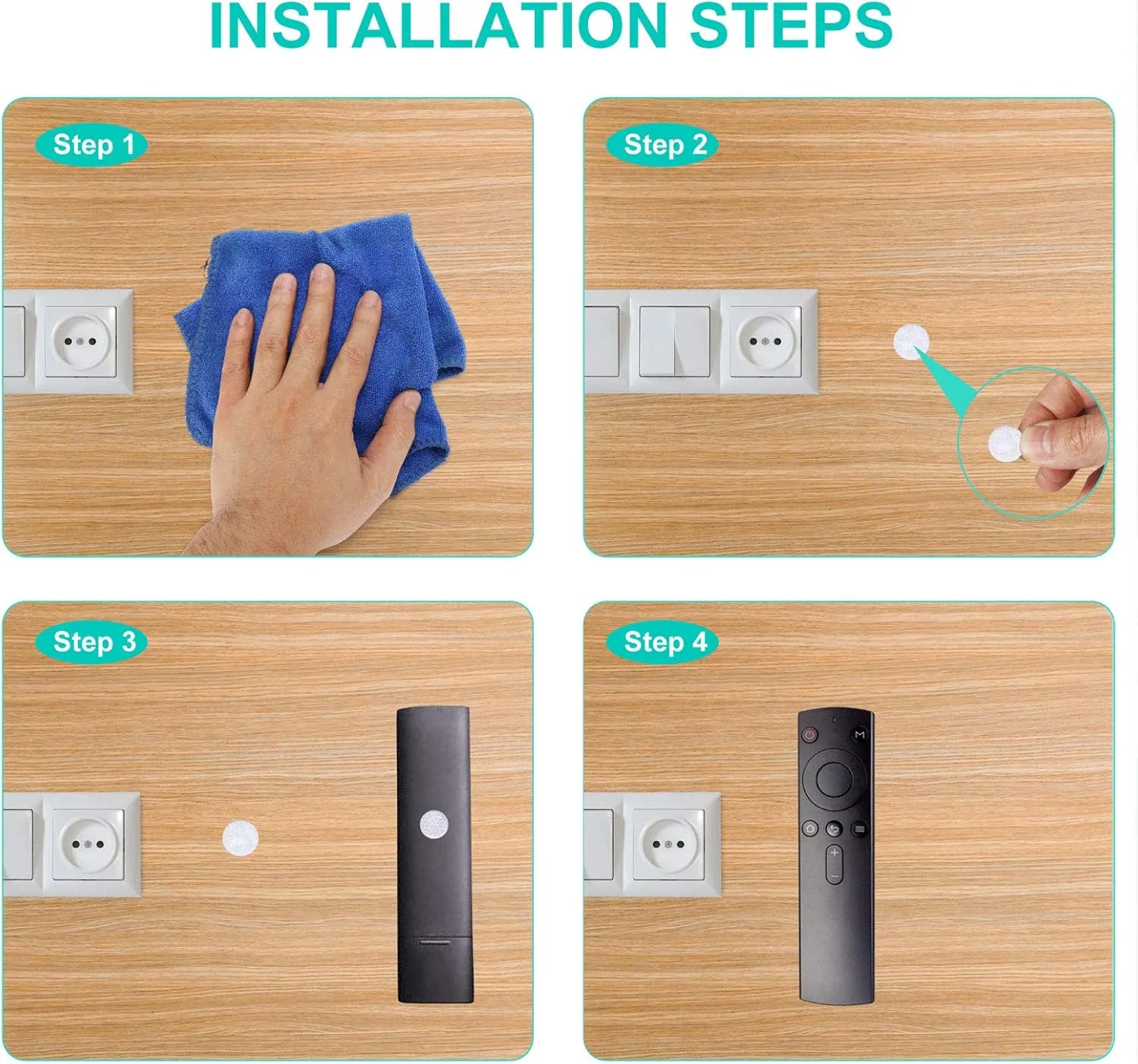 Self Adhesive Dots,1500pcs(750 Pairs) Strong Adhesive 0.39 inch Diameter Sticky Back Hook Nylon, Loop Dots with Waterproof Sticky Glue Tapes, Suitable for Classroom, Office, Home