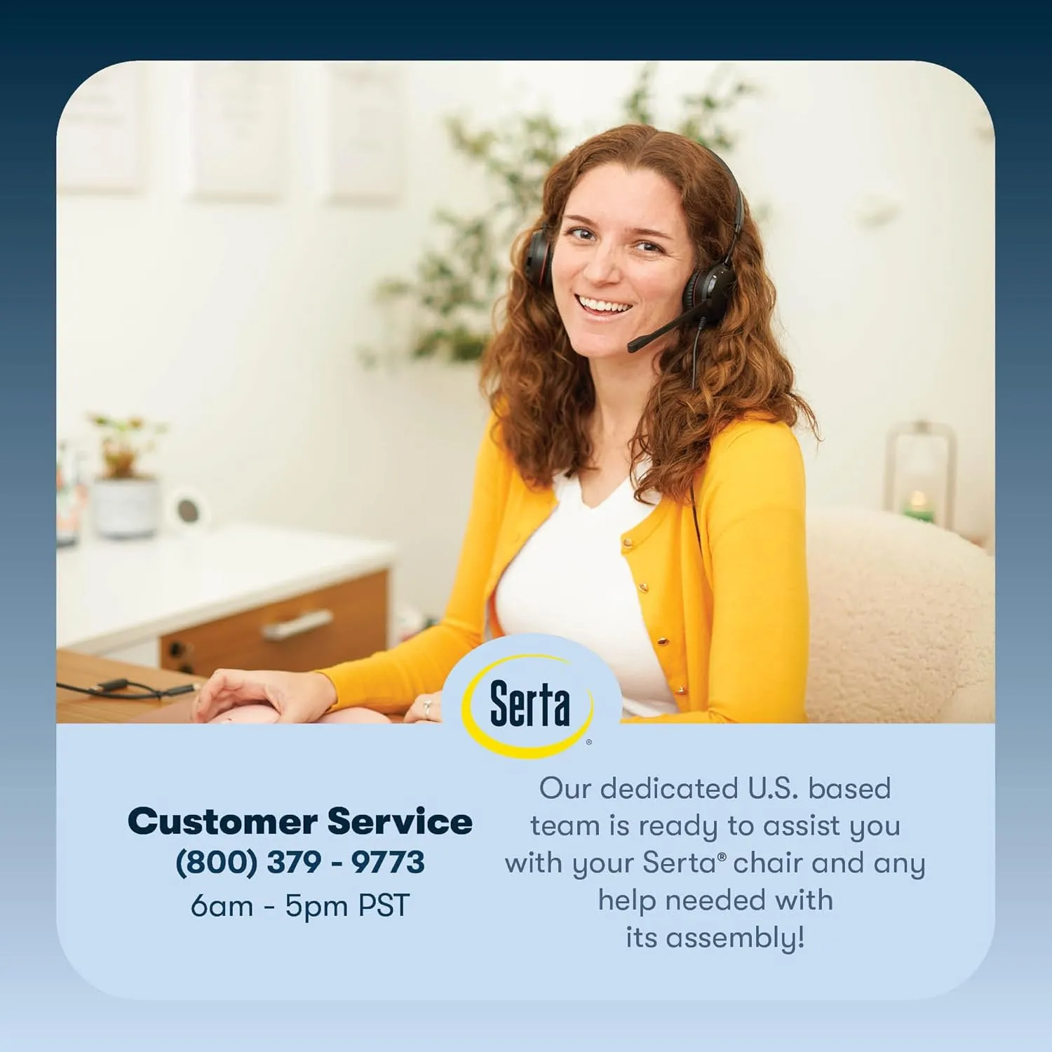 Serta® Comfort Eco Office Chair, Ergonomic Mid-Back with Lumbar Support, Semi-Plush Seat Cushion and Layered Body Pillows, Padded Armrests, Metal Swivel Base, Soft Velvet Fabric, Light Gray