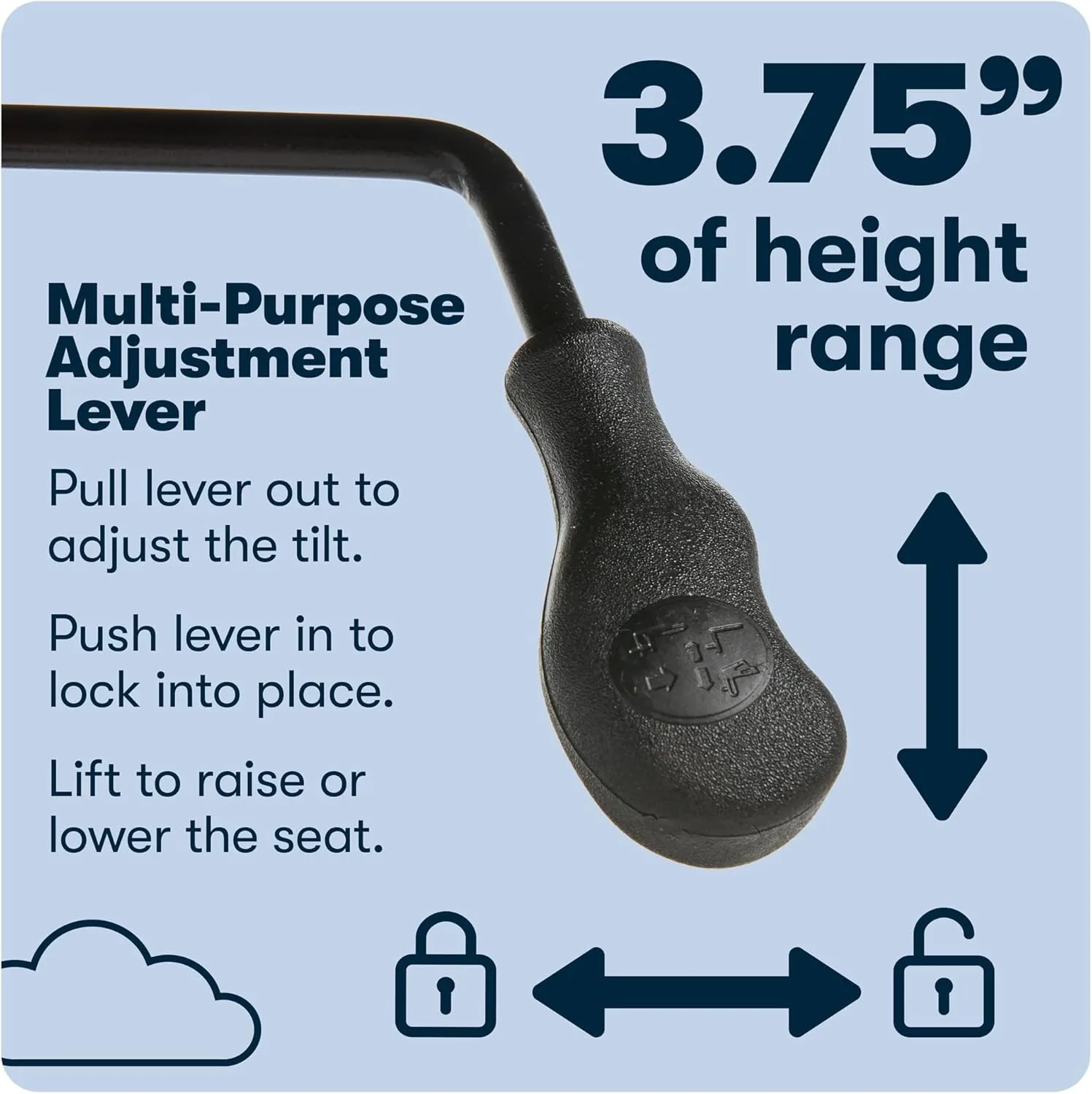 Serta® Hannah Executive Home Office Desk Chair, Ergonomic Mid-Back with Lumbar Support, Firm Seat Cushion, Layered Body Pillows, Padded Armrests, Swivel Base, Easy Assembly, Bonded Leather, Cognac