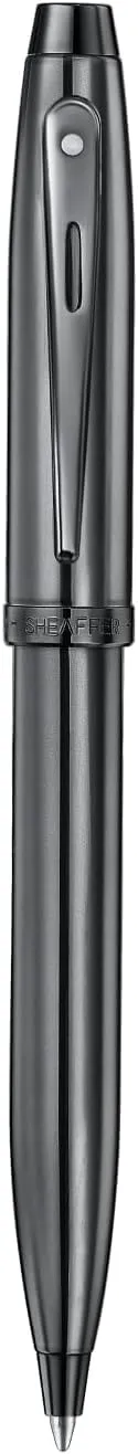 Sheaffer 100 E9375 Pearlescent Dark Gray Gunmetal with PVD Appointments Pen | Premium Gray Pen | Premium Pen Gift box (Ballpoint)
