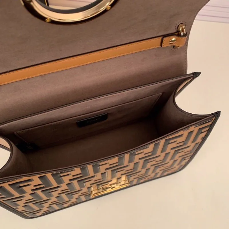 Shoulder Brown Customer satisfaction Bag - Sophisticated  Kan ESMEE