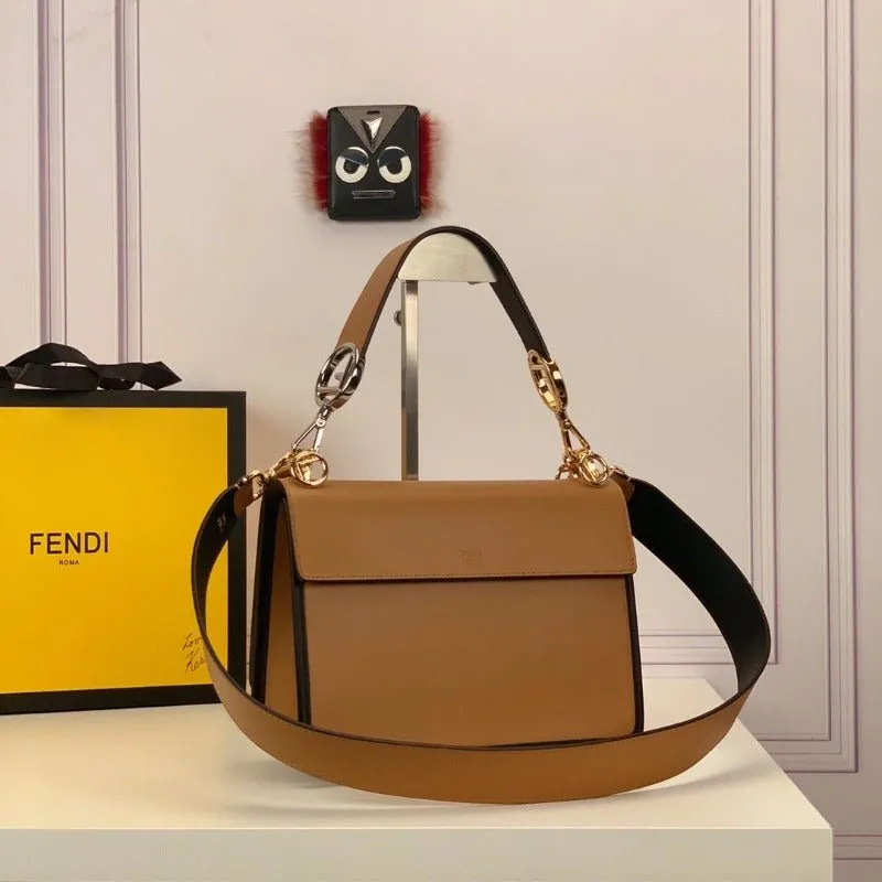 Shoulder Brown Customer satisfaction Bag - Sophisticated  Kan ESMEE