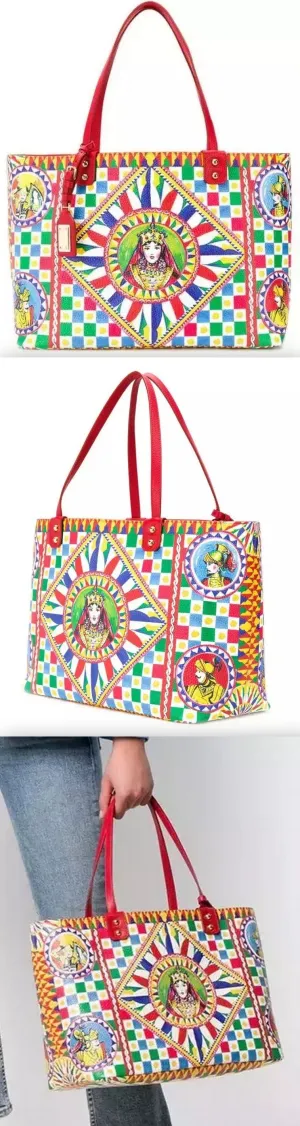 Sicilian Carretto Beatrice Tote Bag