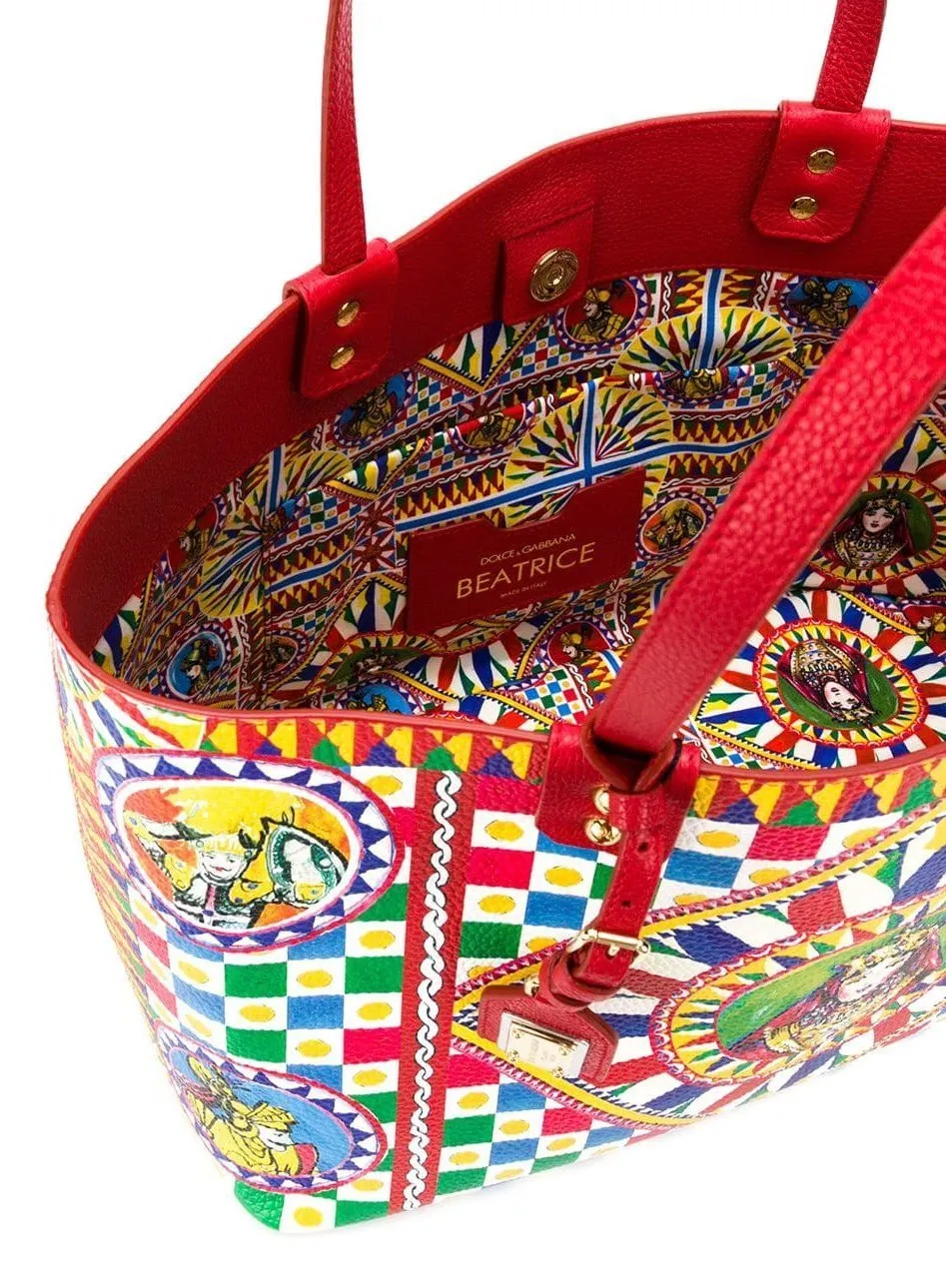 Sicilian Carretto Beatrice Tote Bag