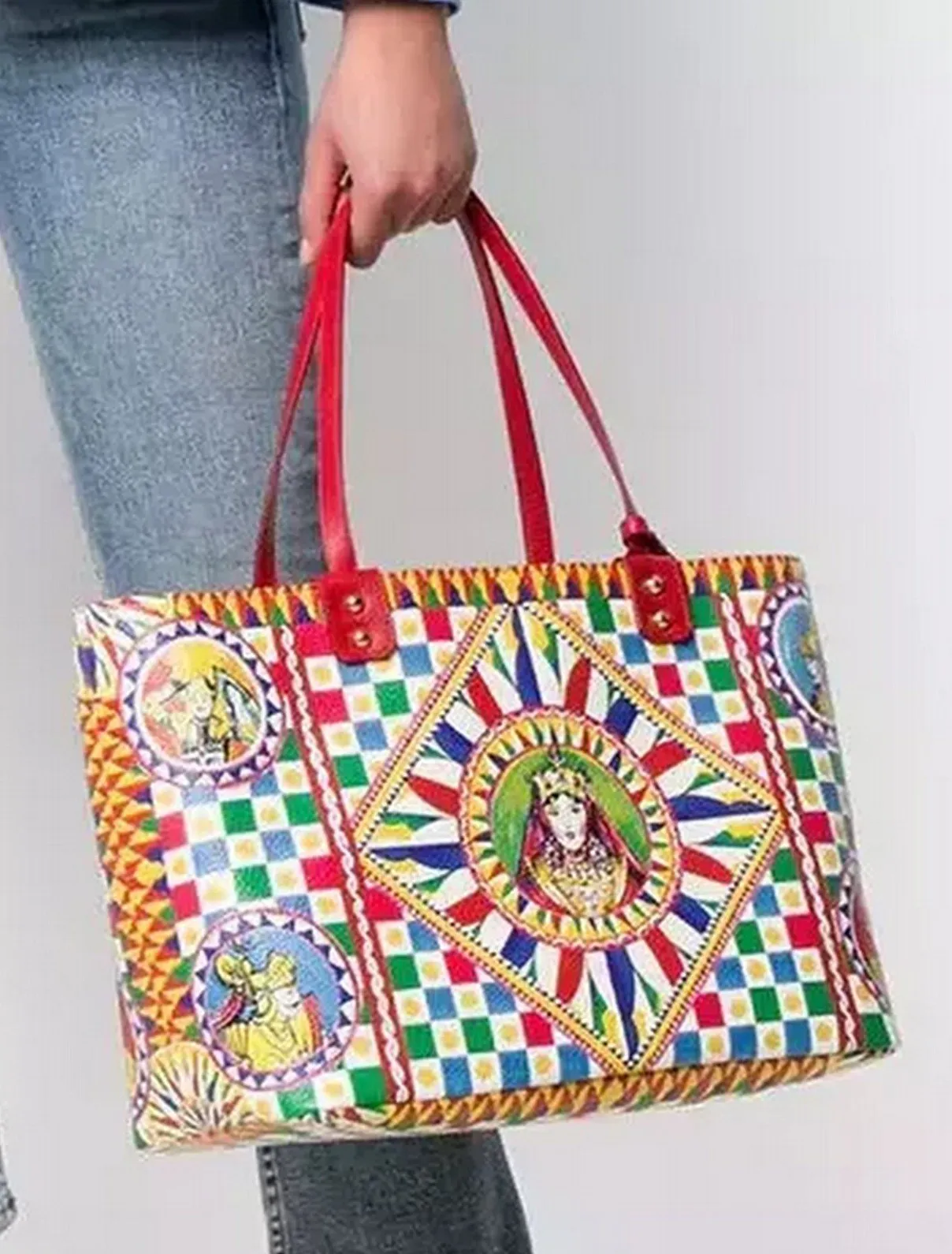 Sicilian Carretto Beatrice Tote Bag