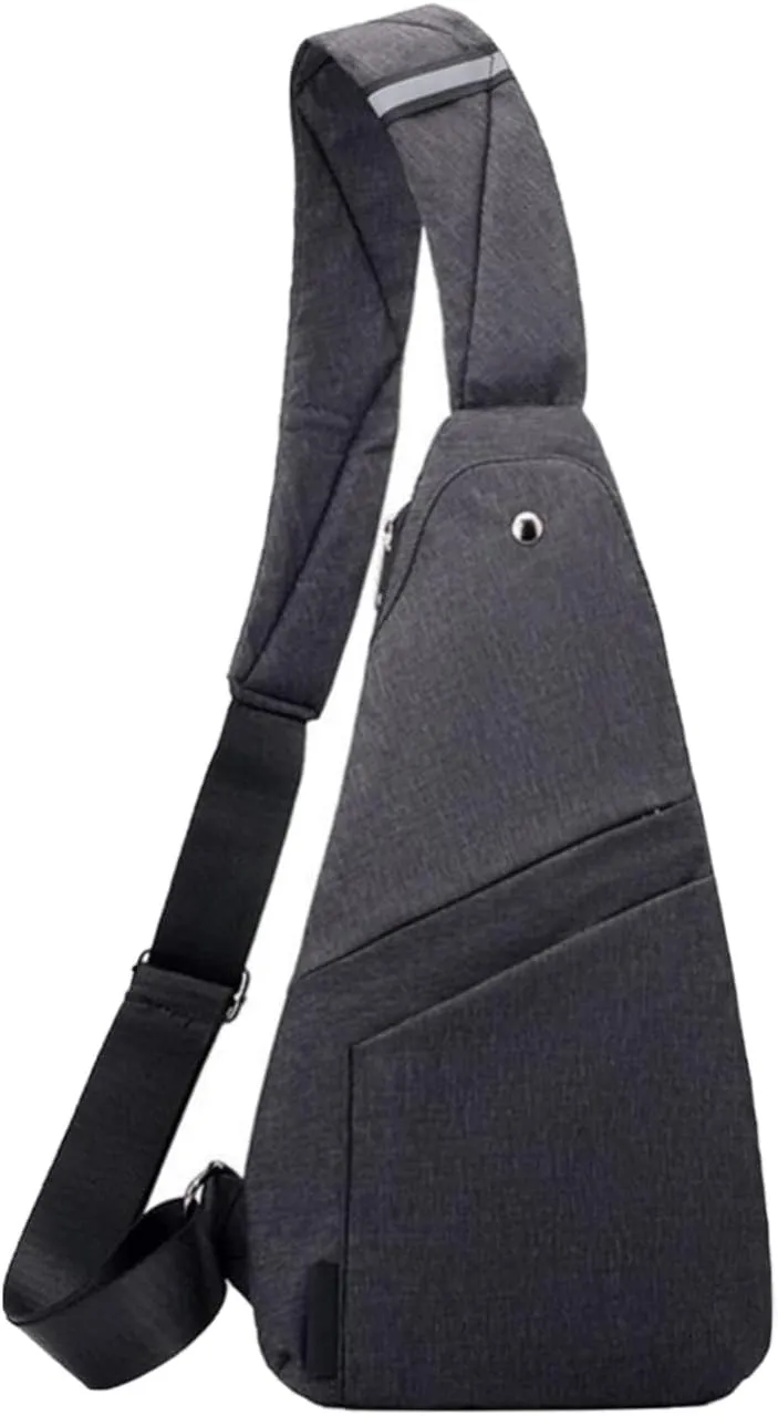 Sling Bag Anti Theft Cross Body Personal Pocket Bags Lightweight Chest Shoulder Daypack for Travel Daily