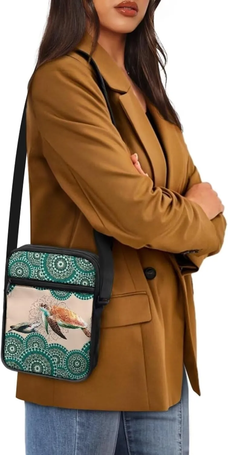 Small Messenger Bag for Women Crossbody Shoulder Satchel Travel Cross Body Purse Cellphone Wallet