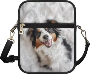 Small Messenger Bag with Adjustable Strap for Women Travel Hiking