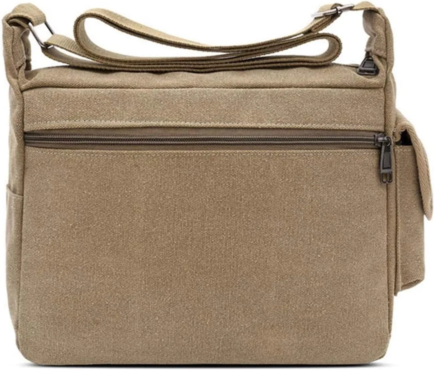 Small Vintage Messenger Bag, Small Canvas Messenger Bag for Men men Tablet Bussiness Briefcase Vintage Crossbody