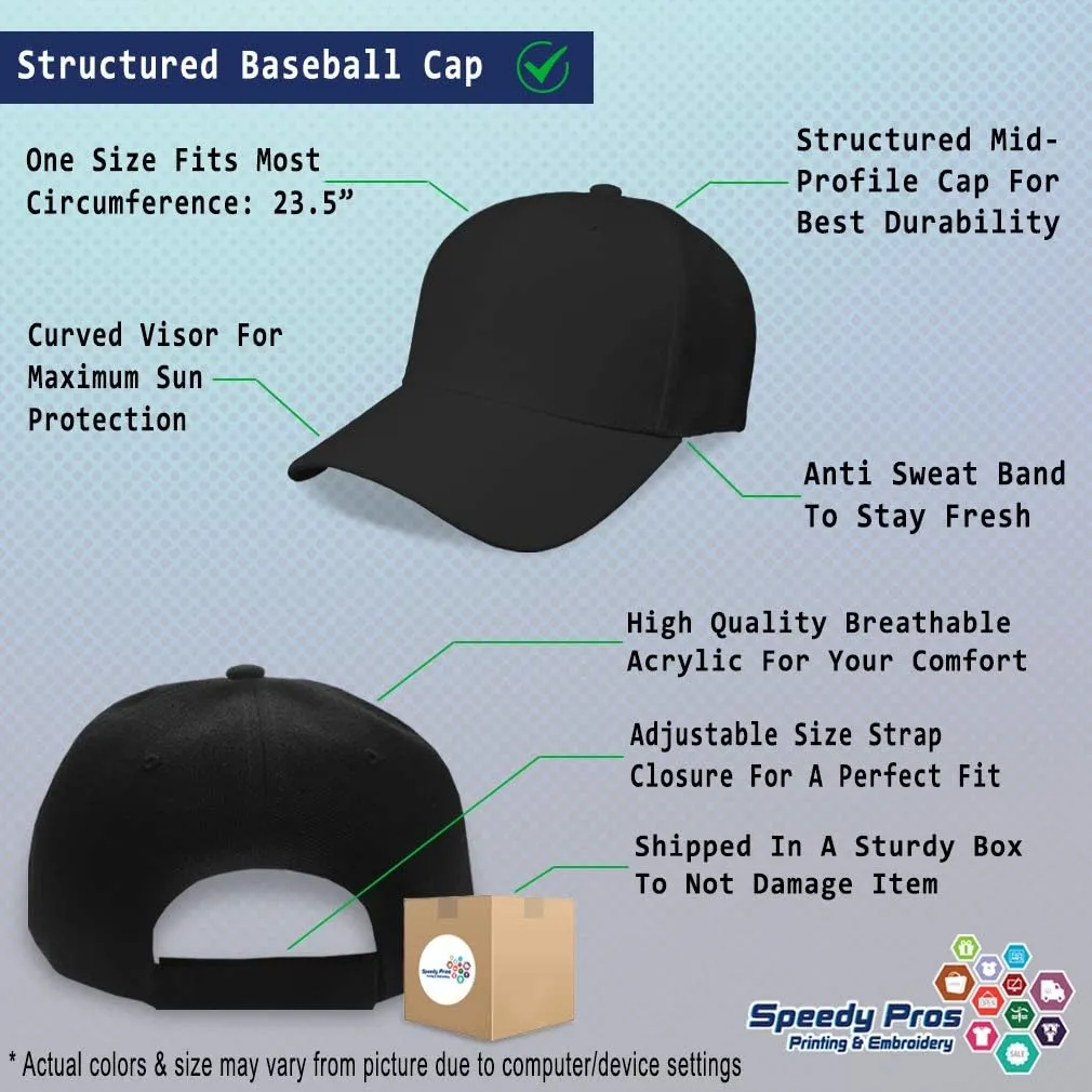 Speedy Pros Baseball Cap Master Scuba Diver Embroidery Acrylic Dad Hats for Men & Women