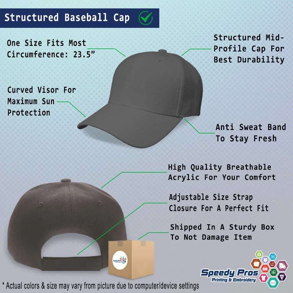 Speedy Pros Baseball Cap Master Scuba Diver Embroidery Acrylic Dad Hats for Men & Women