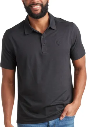 Spyder Mens Golf Polo Shirt - Super Soft Moisture Wicking Athletic Fit Performance Collared Golf Shirts for Men (Sizes: S-XL)