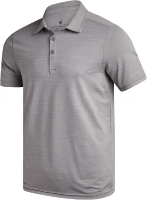 Spyder Mens Polo Shirt - Moisture-Wicking Short Sleeve Athletic Performance Collared Golf Shirt for Men (S-XL)