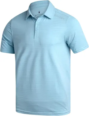 Spyder Mens Polo Shirt - Moisture-Wicking Short Sleeve Athletic Performance Collared Golf Shirt for Men (S-XL)