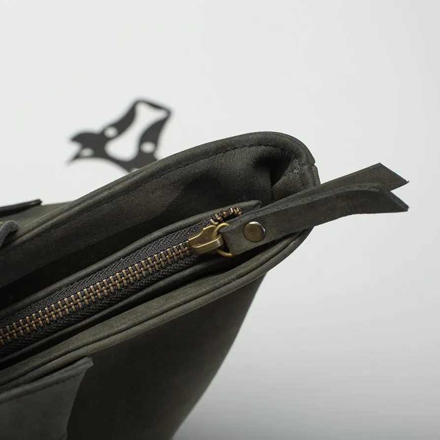 Steel Leather Tote