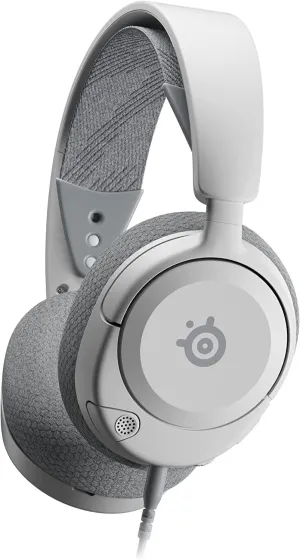 SteelSeries Arctis Nova 1P PS5 Headphones - Gaming Headset - 360° Space Sound - Memory Foam Ear Pads - Noise Cancelling Microphone - Also for PC, PS4, Switch, Xbox - White