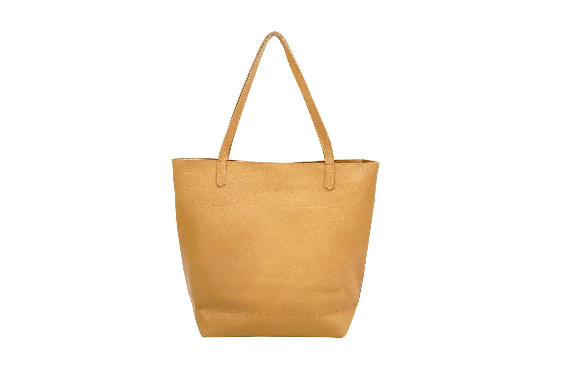 STRAW Basic Tote with Zipper