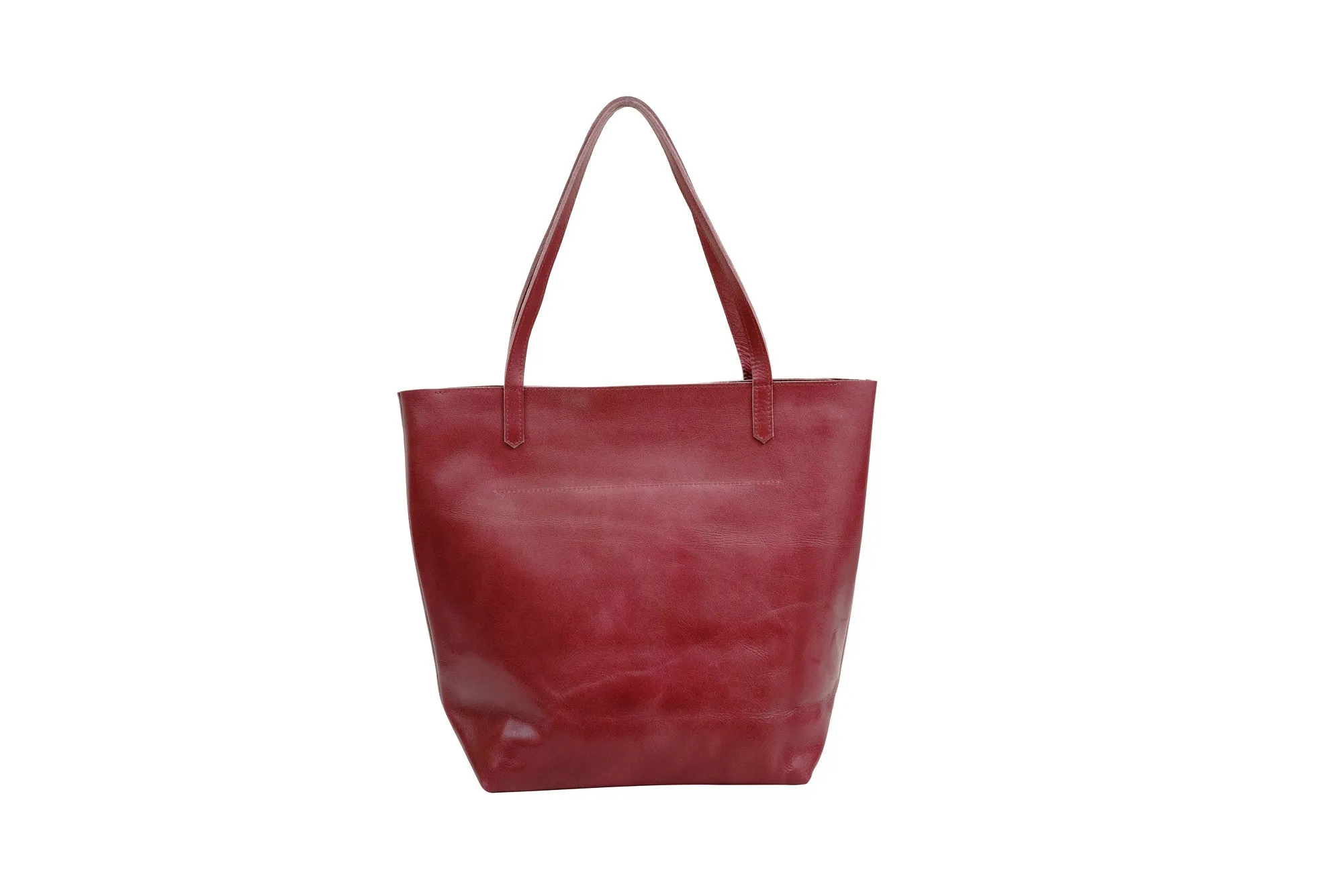 STRAW Basic Tote with Zipper