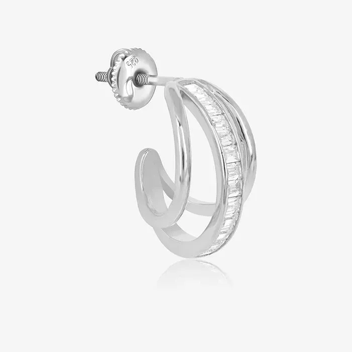 Structured Curvy Earring