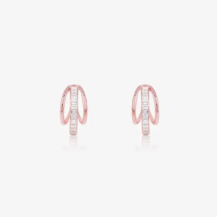 Structured Curvy Earring