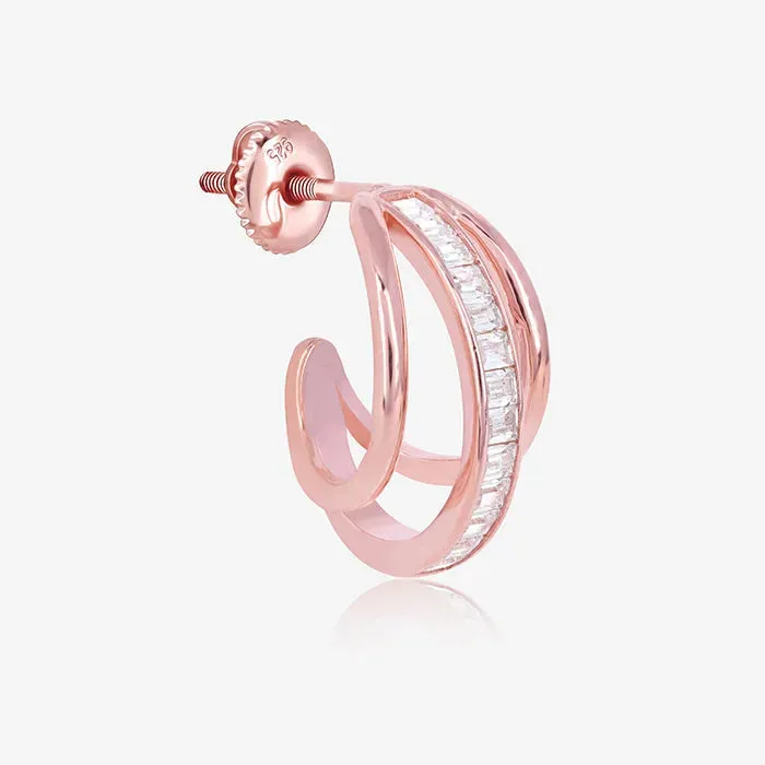 Structured Curvy Earring