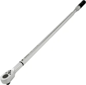 Sunex 40600, ¾" Drive, 48T Torque Wrench, 110 To 600'-Lb, 48 Tooth Ratcheting Mechanism, Accurate To 3% Clockwise & 6% Counterclockwise, Audible Click, Heat Treated Tube, Aluminum Handle
