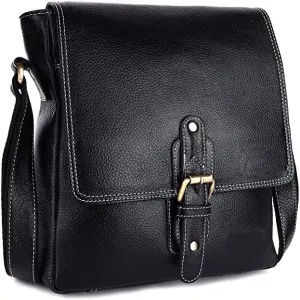 SUNLEXA Real Leather Crossbody Bags for Women, Travel Purse Crossover, Long Over the Shoulder Sling Womens Purses