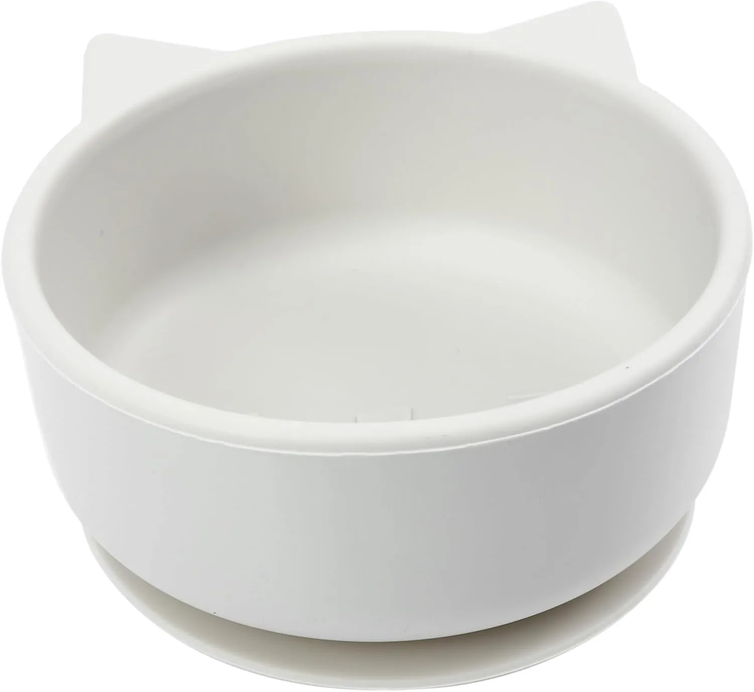 SUPVOX Dinner Bowl for Boys and Girls Silicone Baby Bowl Compartment Cartoon Design Easy to Clean Safe Material 1pc