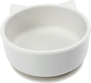 SUPVOX Dinner Bowl for Boys and Girls Silicone Baby Bowl Compartment Cartoon Design Easy to Clean Safe Material 1pc