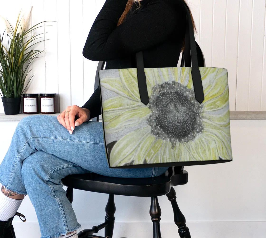 Survived Bag Vegan Tote Leather Handcrafted End-of-season