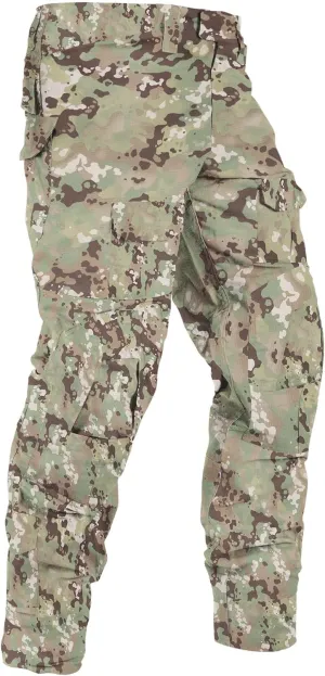 Tactical Pants for Men Water Resistant Hiking Pants Camo Cargo Pants with 10 Pockets No Belt and Kneepad