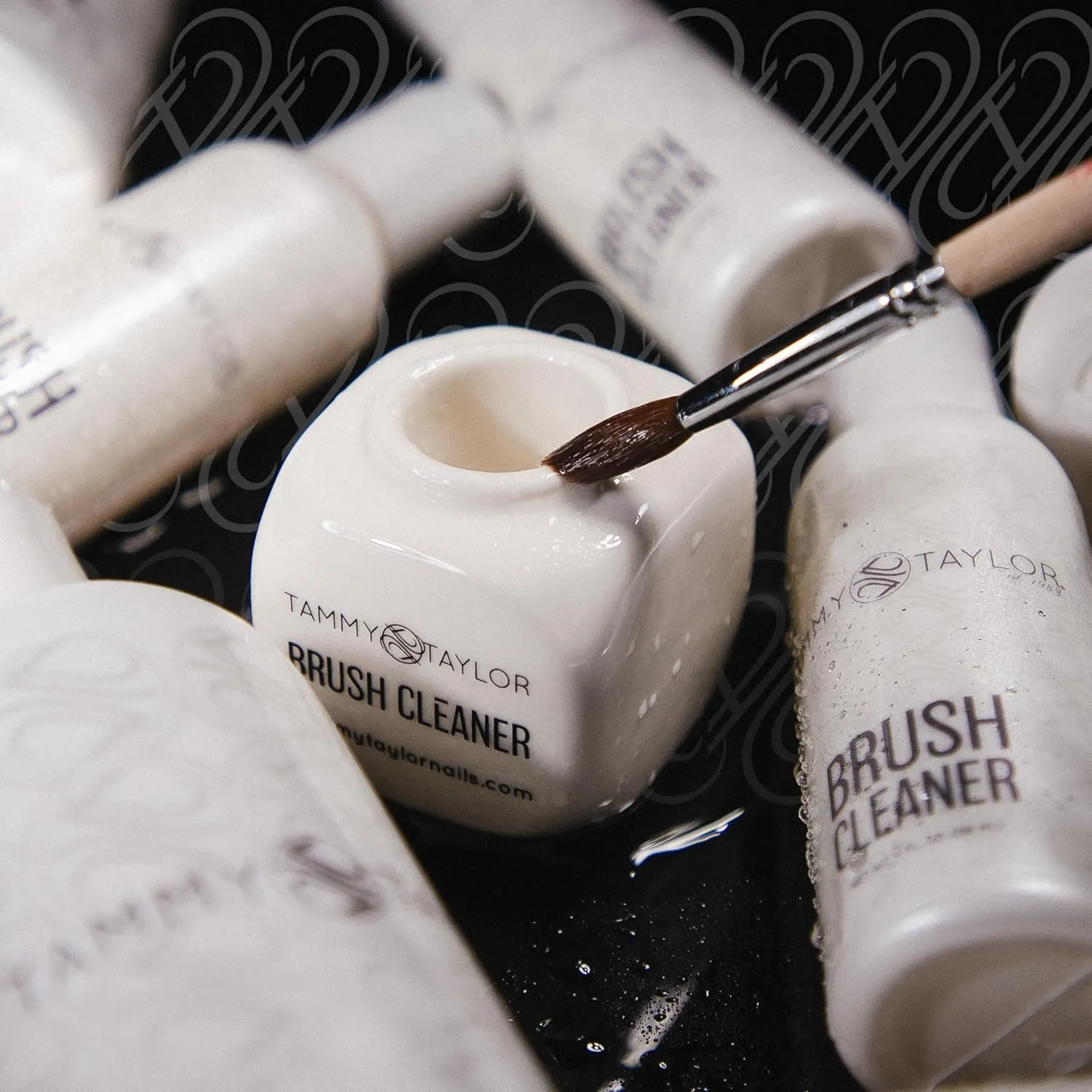 Tammy Taylor Kolinsky Custom Gel Brush | For Gel Nails Application | Perfect Wood Handle