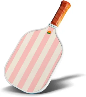 Tangerine Pickleball Paddle - Vibrant Colors, Fiberglass Surface and Lightweight Honeycomb Core for Elite Power and Accuracy, USAPA Approved, Ideal for Novice and Professional Players