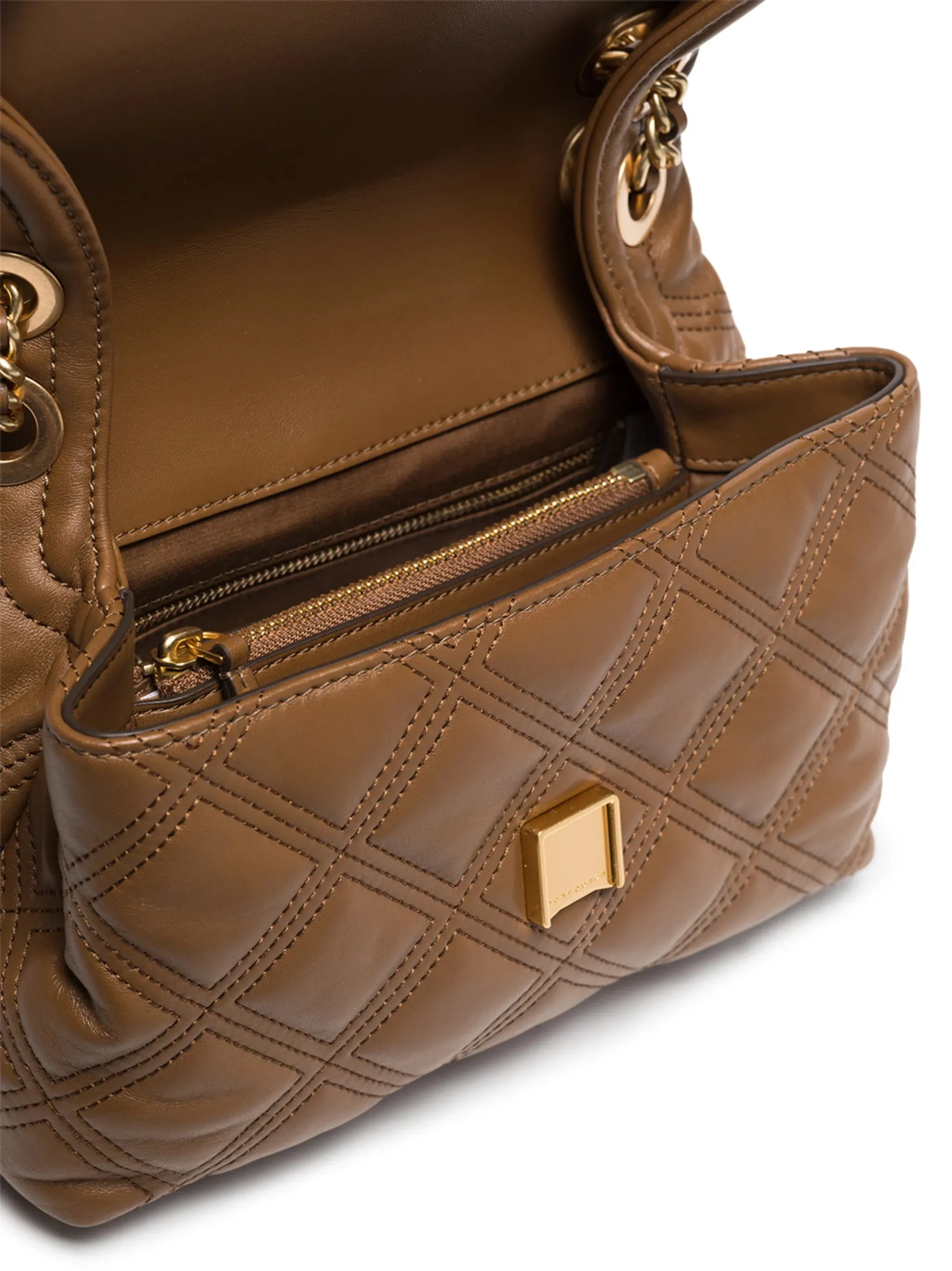 Tech-powered crossbody raised quilted bag Wide selection logo